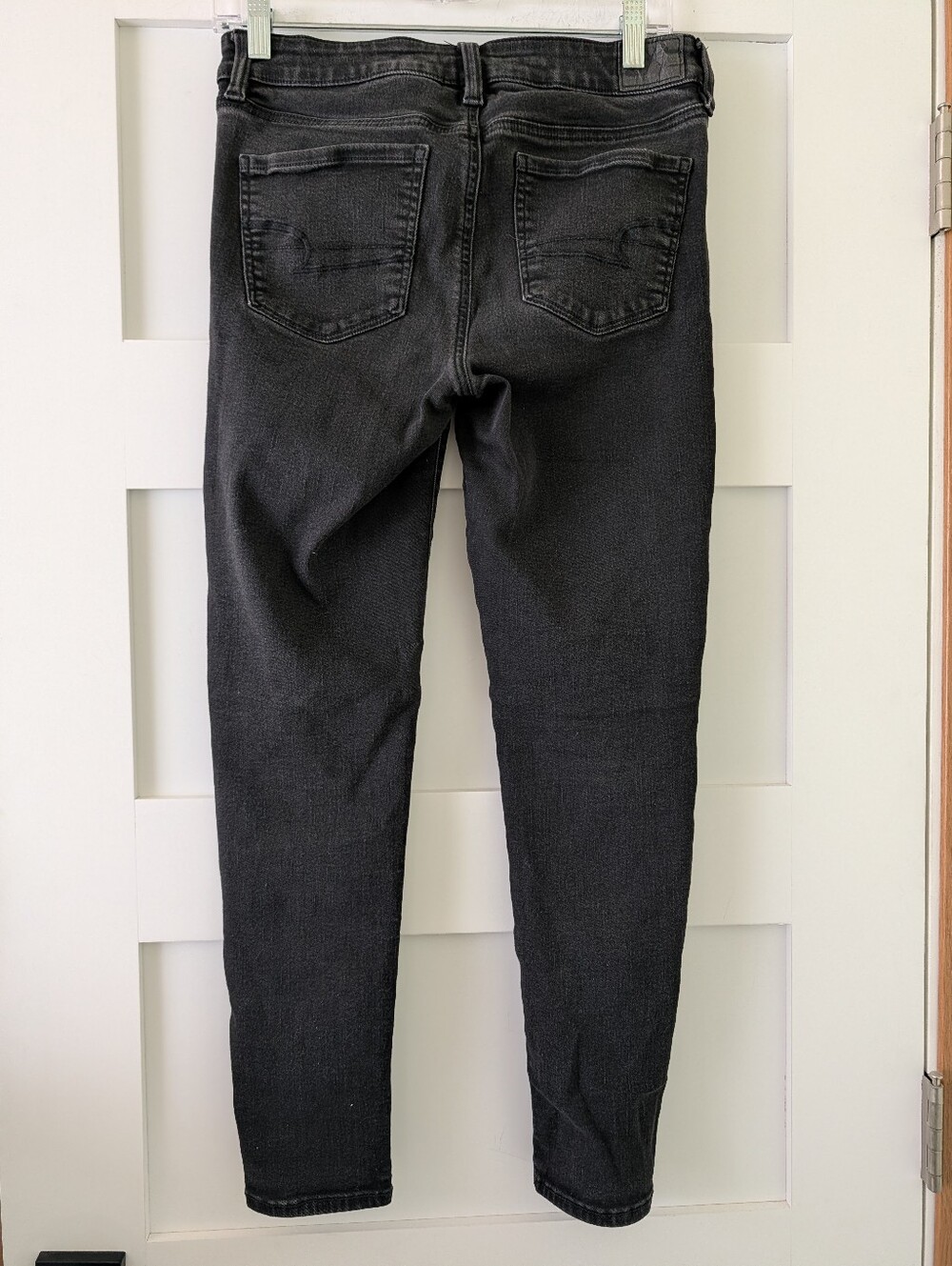 American Eagle Next Level Stretch Black Jegging Jeans Size 8 Regular